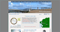 Desktop Screenshot of meteo-saint-brevin.fr